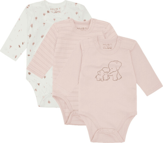 Hust And Claire Base Body 3 Pak Peach Dust (62 / 3 mnd)