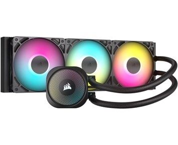 Corsair Nautilus 360 ARGB Væskekjøler for Prosessor - 360mm - Sort Corsair Nautilus 360 ARGB Væskekjøler for Prosessor - 360mm - Sort