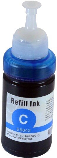 Kompatibel med T6642 Blekkpatron cyan for Epson