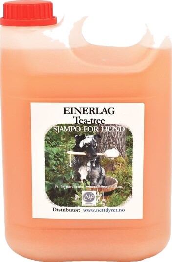 Einerlåg Naturlig Hundesjampo Med Tea-Tree Olje 2.5L Einerlåg Naturlig Hundesjampo Med Tea-Tree Olje 2.5L