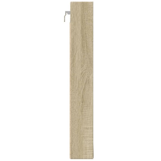 Hyller sonoma eik 100x8,5x58 cm konstruert tre
