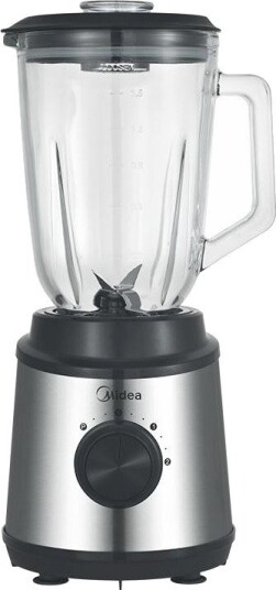 Midea MJ-BL6006W Blender - 1,5L, 800W - Sølv/Svart Midea MJ-BL6006W Blender - 1,5L, 800W - Sølv/Svart