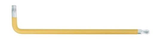 Ks Tools 151.4277, L-Torx-Nøkkel, T40, Gult, Stål, 186 Mm, 37 Mm