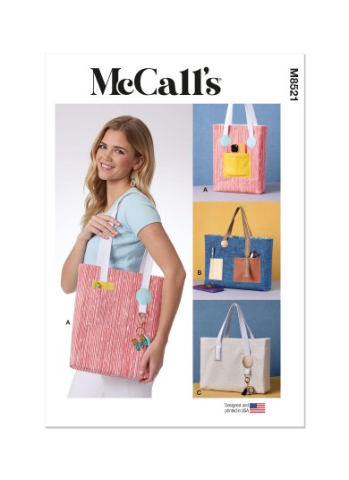 McCall's 8521 - Vesker OS  One size 