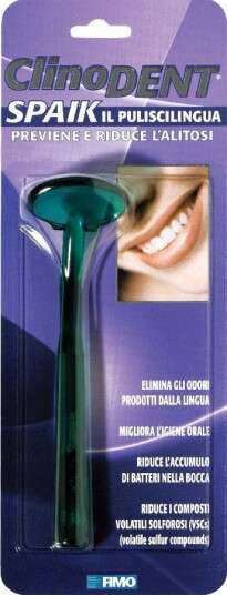 Clinodent Spaik Tungerenser Effektiv fjerning av belegg og dårlig ånde