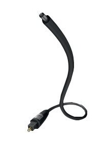 In-Akustik Star Optical Cable - Digital Audiokabel (Optisk) - Toslink Hann Til Toslink Hann - 1.5 M - Fiberoptisk - Svart