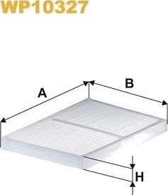 Kupefilter WIX FILTERS WP10327