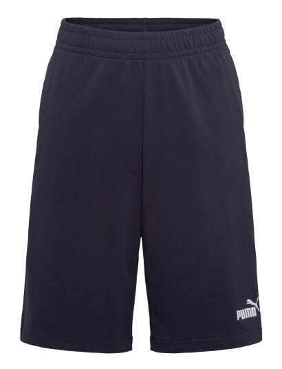 PUMA Ess No. 1 Logo Jersey Shorts B Navy 128