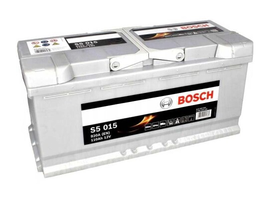 Bosch Startbatteri S5 110AH 393x175x190 mm Bosch 0092S50150