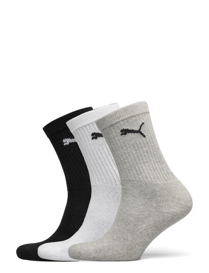PUMA Puma Kids Crew Sock 3P Grey 27-30