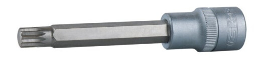 Ks Tools 911.1353-E, Stikkontakt, 1/2", Metrisk, 1 Hoder, M10, Kromvanadiumstål