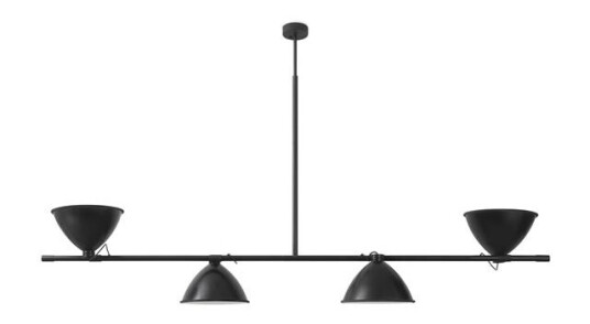 Nemo LBB01 Taklampe Sort