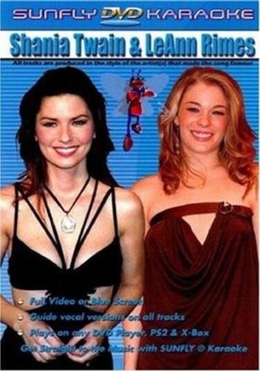 Shania Twain & LeAnn Rimes Sunfly Karaoke DVD