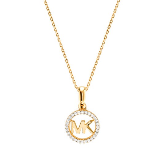 Michael Kors Custom Halskjede 18 kt. Gullbelagt sølv MKC1108AN710 - Dame - 925 sterling silver