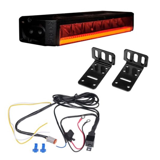 Ekstralys Firefly 10   Rett / 28 cm / 75W 1 stk   Komplett sett
