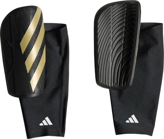 Adidas Tiro Competition Leggskinn Black/Gold Metallic/White L Adidas Tiro Competition Leggskinn Black/Gold Metallic/White L