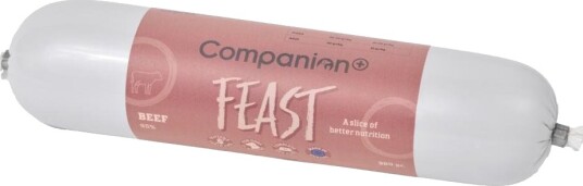 Companion+ FEAST Hundefôrpølse Biff