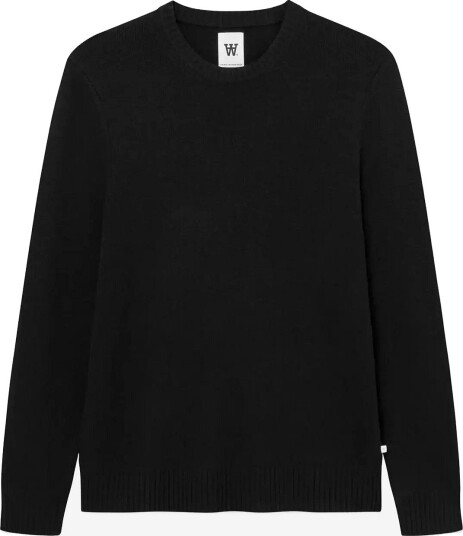 WOOD WOOD Wwtal Crew Neck 25590   BLACK   XL