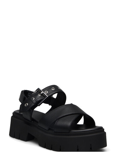 HUGO Kris_Sandal_Bkna - Black - 40