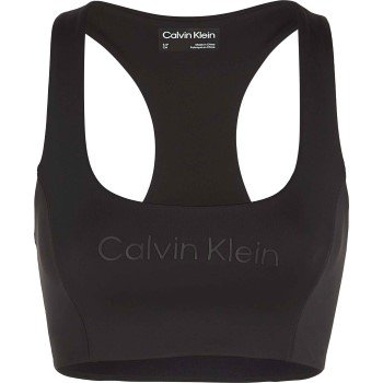 Calvin Klein BH Sport Medium Support Sports Bra Svart Medium Dame Calvin Klein BH Sport Medium Support Sports Bra Svart Medium Dame