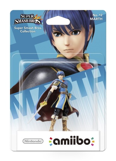 Nintendo Amiibo Figur Marth No.12 Flerfarget NFC Figur