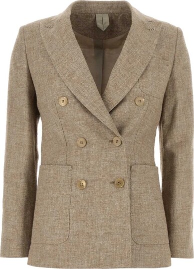 Max Mara Dame Jakker Beige S,