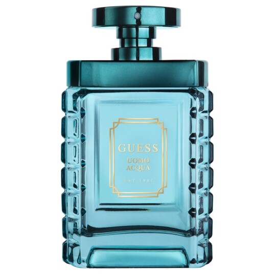 Guess Uomo Acqua Eau de Toilette 100 ml - Frisk Herreparfyme med Sitron og Kardemomme Guess Uomo Acqua Eau de Toilette 100 ml - Frisk Herreparfyme med Sitron og Kardemomme