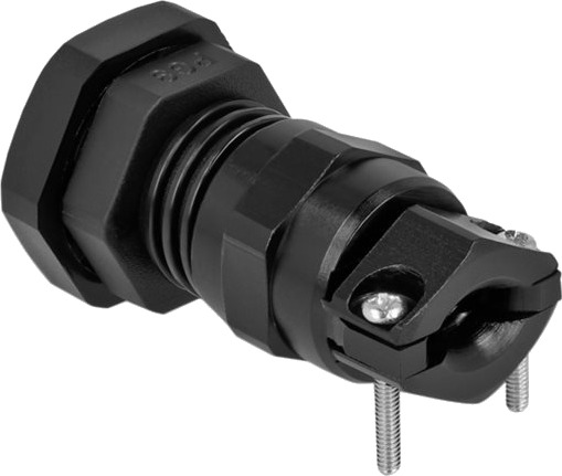 Delock - Kabelgland - Svart, Ral 9005