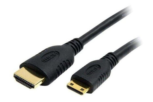 StarTech 0.5m HDMI-kabel med Ethernet Mini og høy hastighet, svart