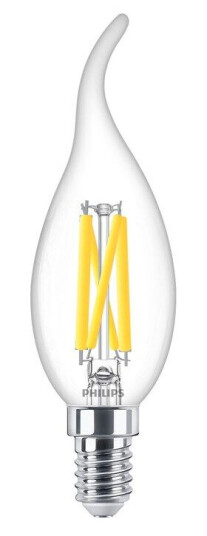 Philips LED-lyspære LED classic 40W BA35 E14 CL WGD90 SRT4 E14