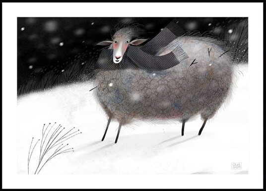Sheep Plakat Plakat / 70x100cm