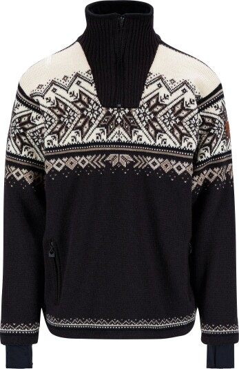 Dale of Norway Men"s Vail Weatherproof Sweater Mountain Stone/Offwhite S