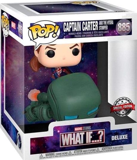 Northix Captain Carter Marvel What If Figure Eksklusivt samleobjekt Northix Captain Carter Marvel What If Figure Eksklusivt samleobjekt