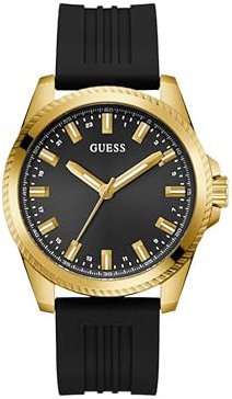 Guess Herreklokke GW0639G2 Champ Sort/Gummi Ø44 mm Guess Herreklokke GW0639G2 Champ Sort/Gummi Ø44 mm