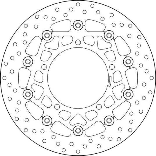 BREMBO 78B40866 Bremseskive