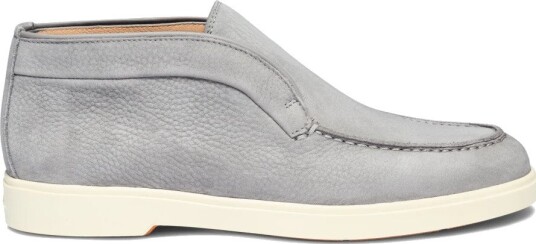 Santoni, Dame, Sko, Grå, 37 1/2 EU,