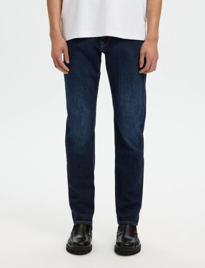Selected Slh75-Slim Cleo Flex Db 615 Jeans Noos - Blue - 33 x 34 Selected Slh75-Slim Cleo Flex Db 615 Jeans Noos - Blue - 33 x 34