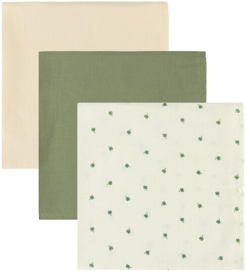 That's Mine Bora Muslin Cloth 3 Pack Cream One Size