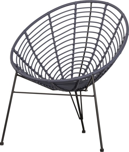 Loungestol Jane 72 cm utendørs Blekk Loungestol Jane 72 cm utendørs Blekk