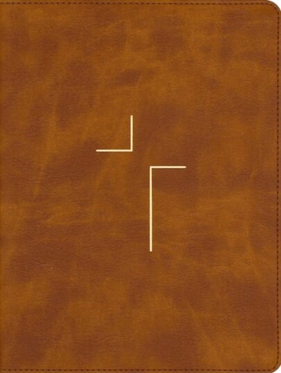 The Jesus Bible ESV Edition Leathersoft Tan