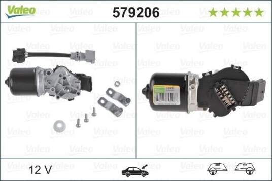 Visker motor VALEO 579206 Visker motor VALEO 579206