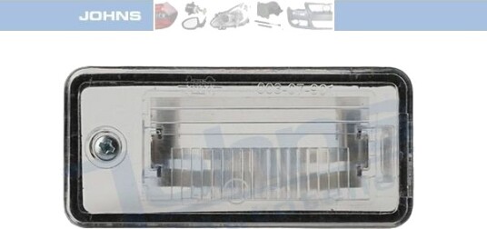 JOHNS 13 02 87-96 Nummerskiltlys