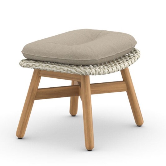 Dedon MBRACE fotskammel SEA SALT