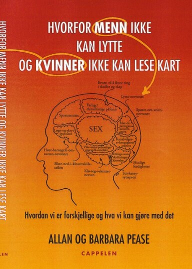 Hvorfor menn ikke kan lytte og kvinner ikke kan lese kart