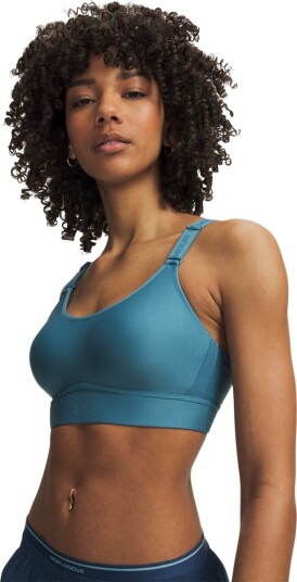 Under Armour Infinity Medium Support Sports BH Dame Blå S/D DD