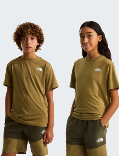 The North Face Teen New 24/7 Ss Tee Beige 120 129 The North Face Teen New 24/7 Ss Tee Beige 120 129