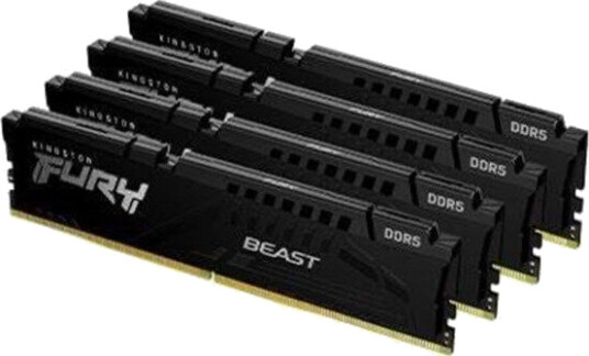 Kingston FURY Beast 128GB DDR5-5600 RAM-modul med CL40 - Quad Channel