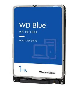 Wd Blue 1tb 2.5" 5,400rpm Sata-600
