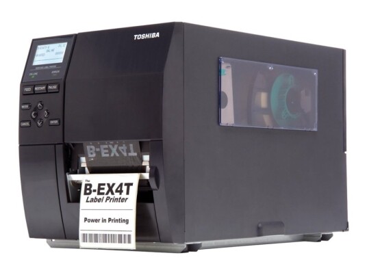 Toshiba Tec B-Ex4t1-Gs12-Qm-R Etikettskriver Direktetermisk / Termisk Overføring Rull (12 Cm) 203 Dpi Inntil 355.6 Mm/Sek Usb Lan