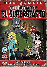 Rob Zombie Presents The Haunted World Of El Superbeasto DVD 2010 Rob Zombie Pre-Owned Region 2